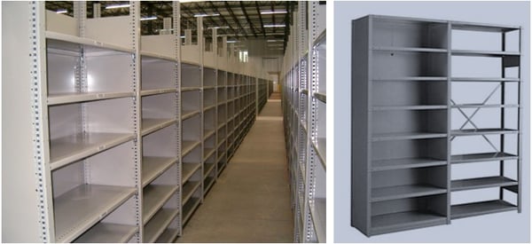 Clip shelving duo