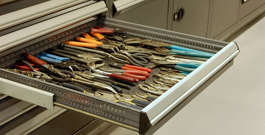 Full extension modular drawer