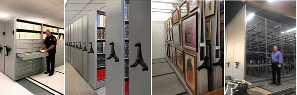Mobile-shelving-system-various-uses