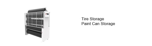 Vertical Tire Storage