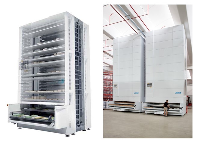 Vertical Lift Module Duo-cutaway