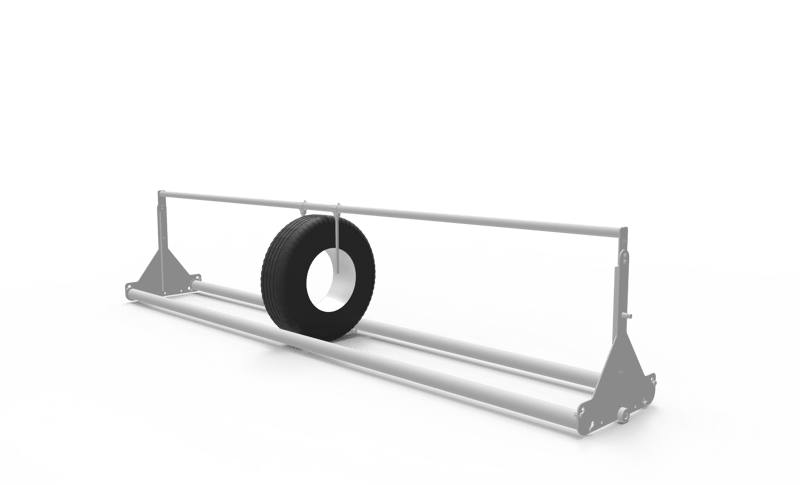 Tire Carrier with Dividers