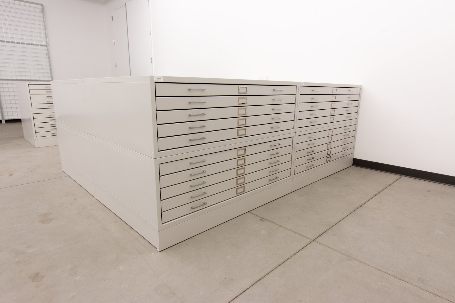 Benton Museum-Flat File Cabinets