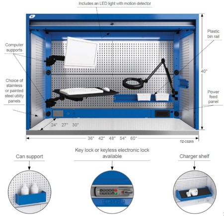 Workstation Hutch Accessories
