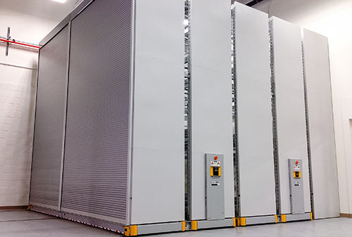 Mobile storage shutters