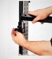 Freestanding Post accessory hook