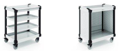 Tool Carts-open closed