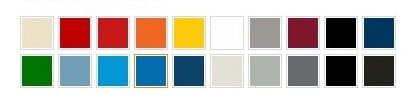 Rousseau Standard Colors