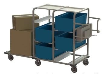Multi-pick cart