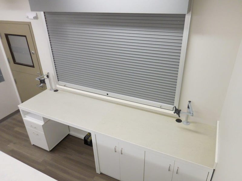 Rolling security shutter