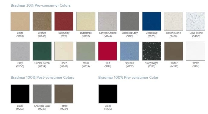 Bradley-locker colors