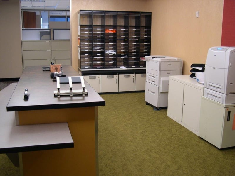 Mailroom Work Center