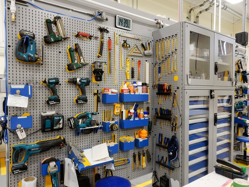 Tool storage utility panels-cabinet_Rousseau