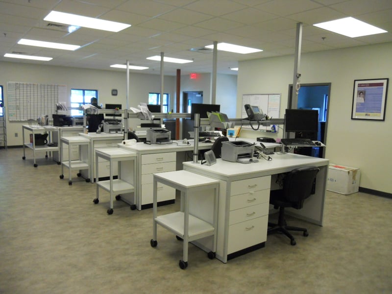 Modular Millwork workstations