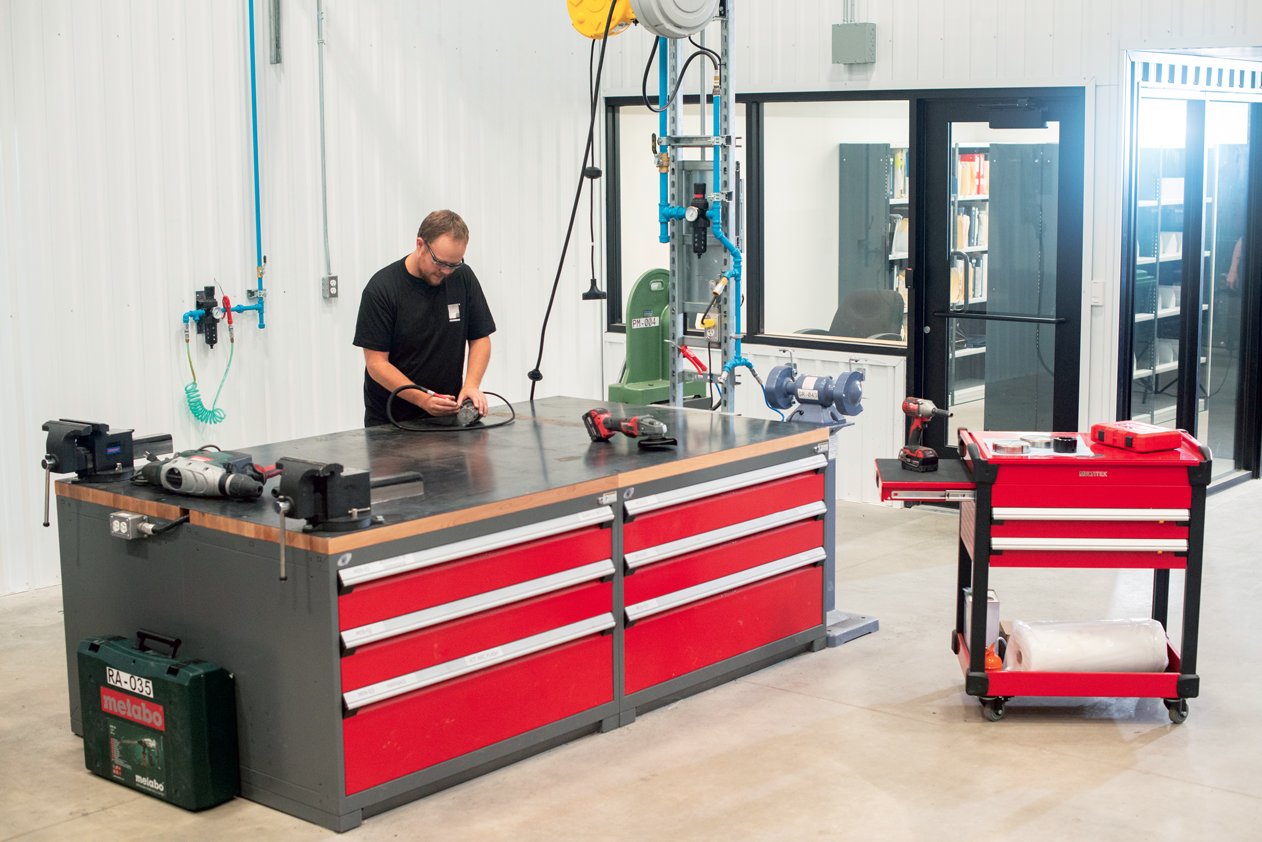 Industrial workbench-Rousseau