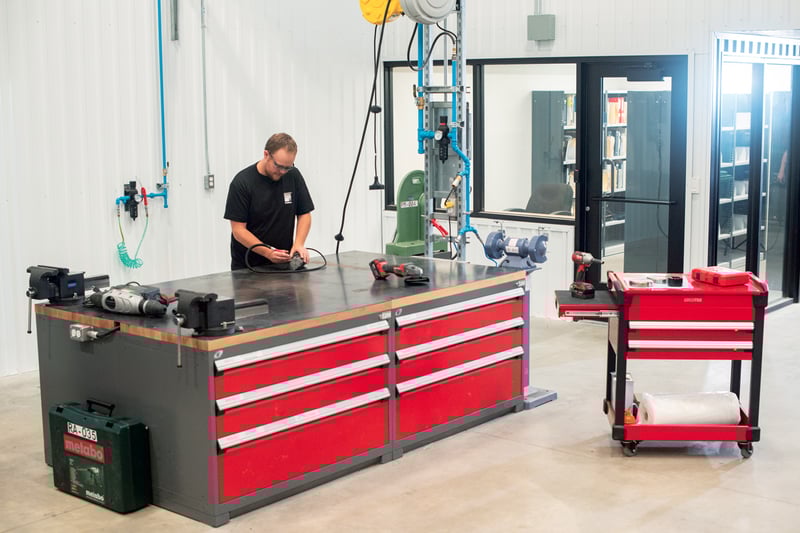 Industrial workbench-Rousseau