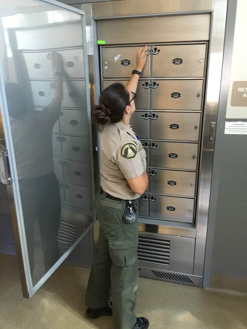 Evidence-Metal Lockers-refrigerated
