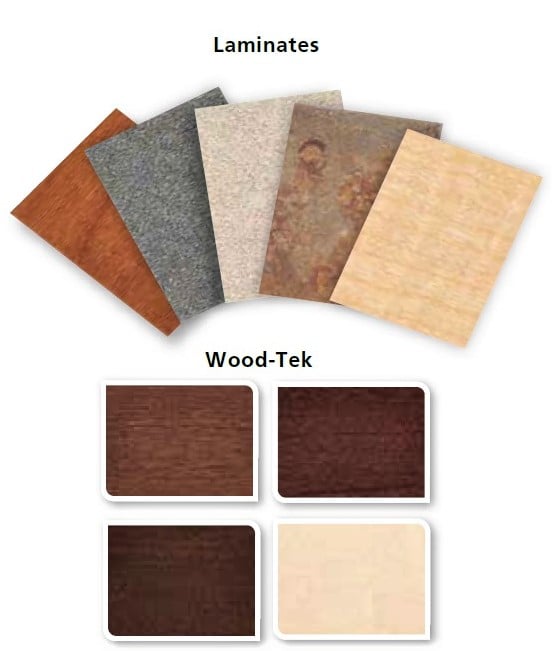 Aurora end panel finishes