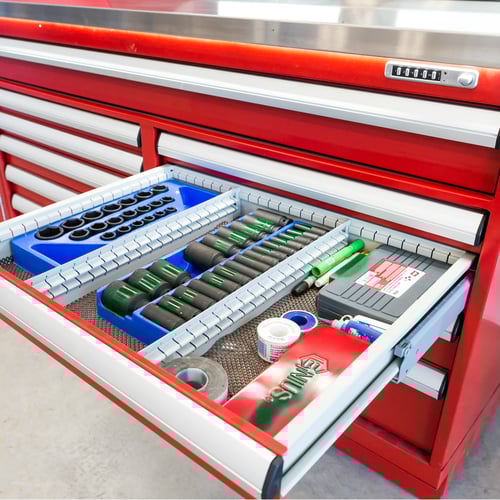 Modular Drawer Extended-partitions