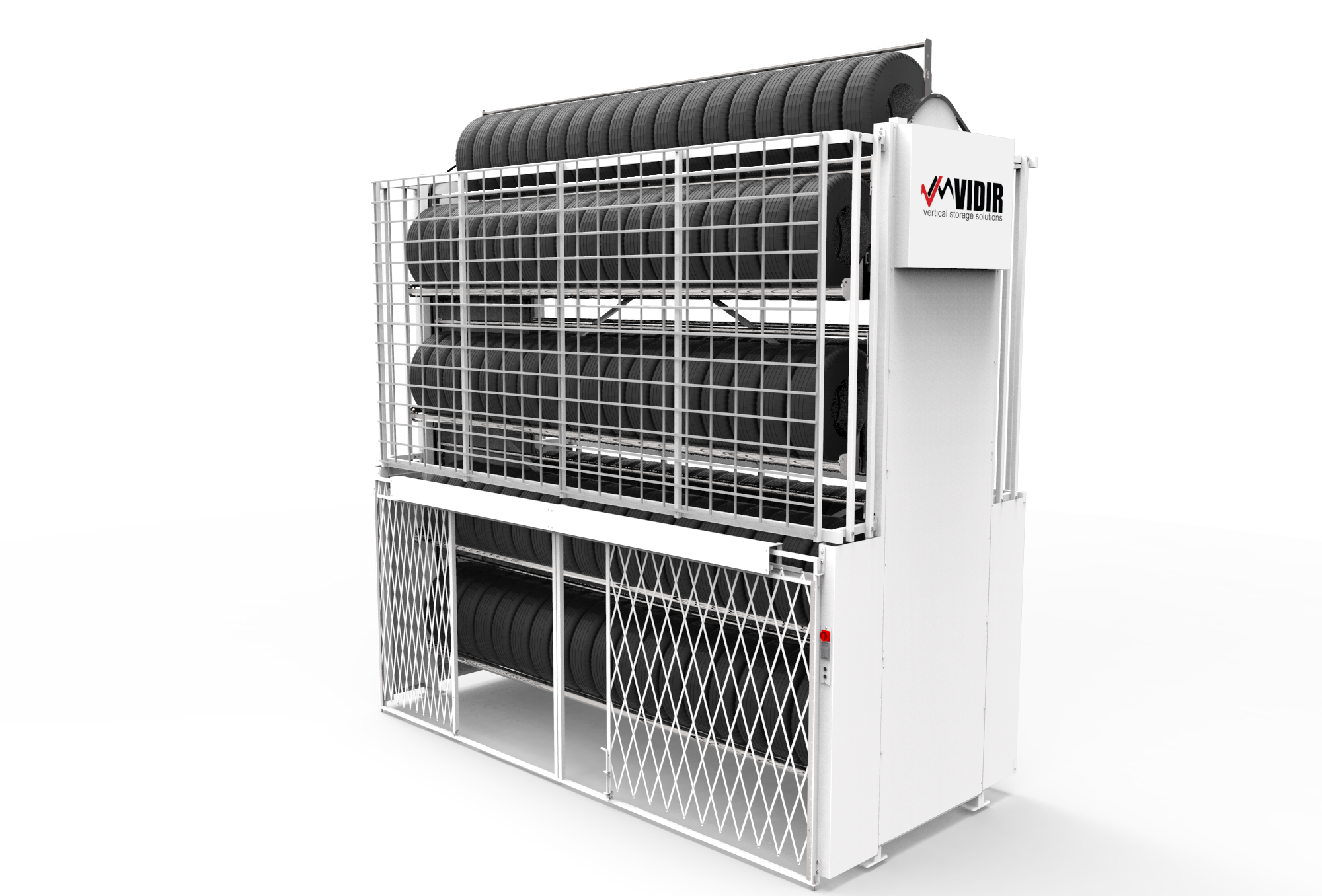 Vidir-Tire Carousel Horizontal Security Gate