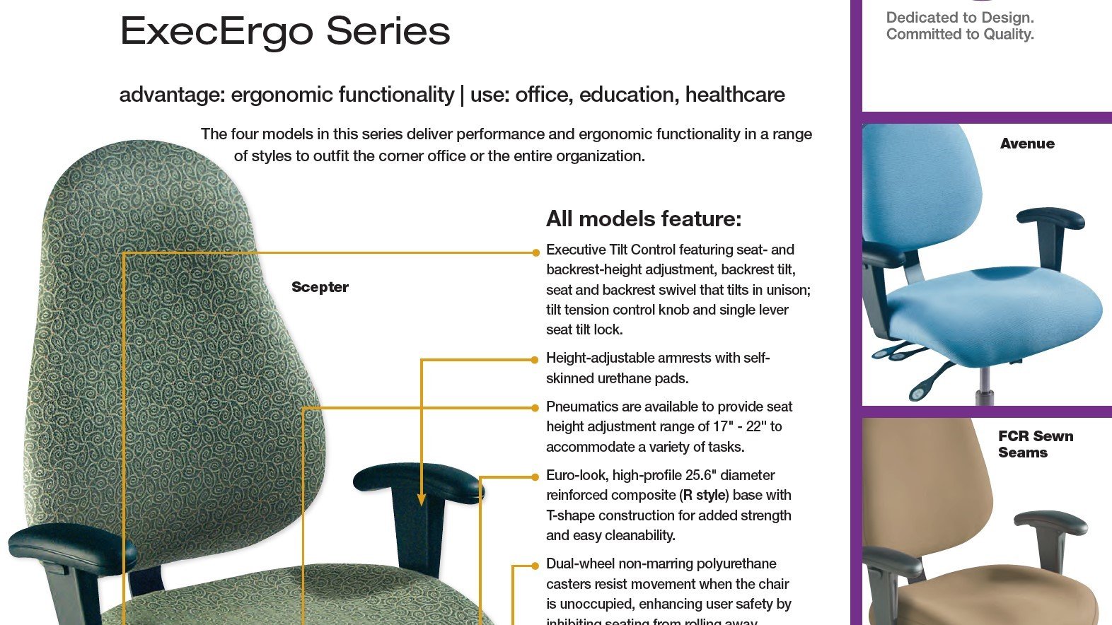 Brochure-Biofit ExecErgo Seating