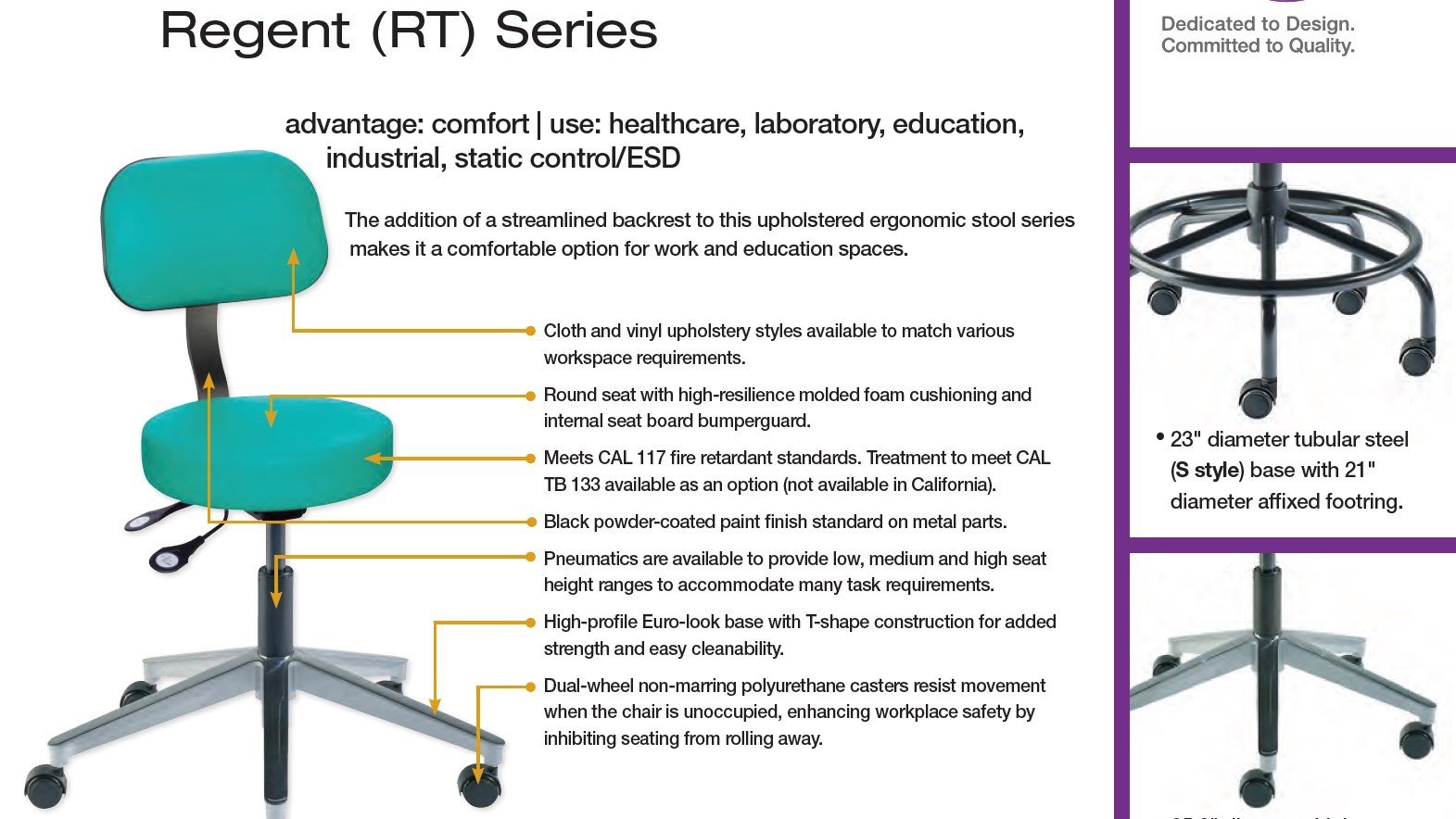 Brochure-Biofit-Regent Chair Series