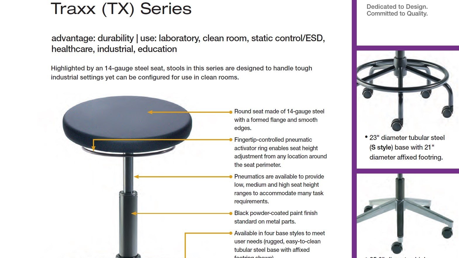 Brochure-Biofit-Traxx Stool Series