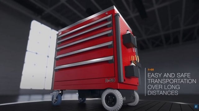 Video-Rousseau R-GO Motorized Toolbox