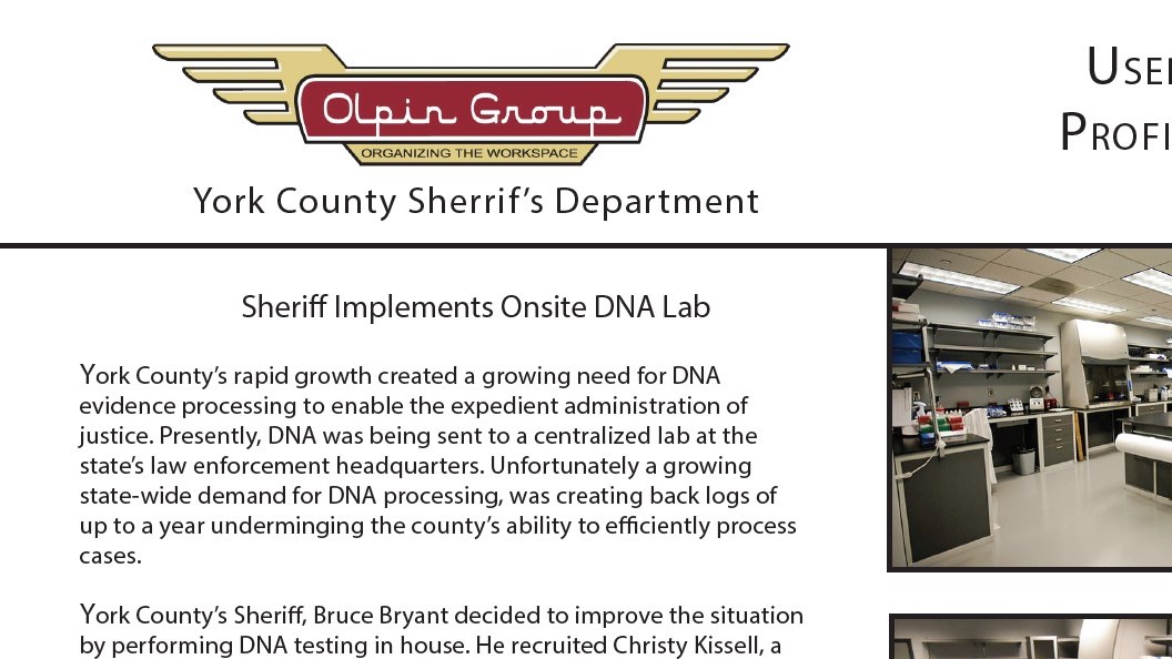 Case Study-NY County Sheriff DNA