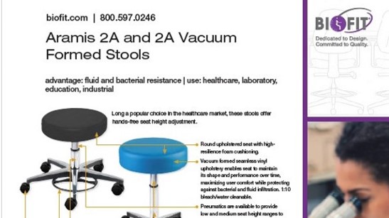 Brochure-Biofit-Aramis and Vacuum  formed stools-2020 sheet