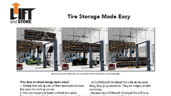 Brochure-LiftnStore-Commercial Tires Lift brochure