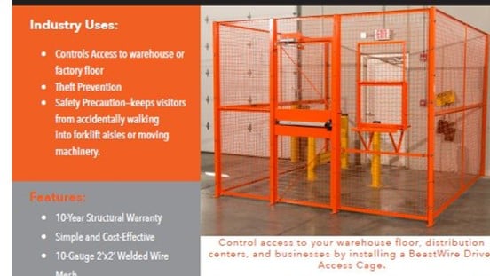 Brochure-Spaceguard-Beastwire Driver Cage