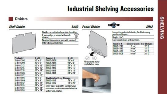 Brochure-Rousseau-Shelving Accessories