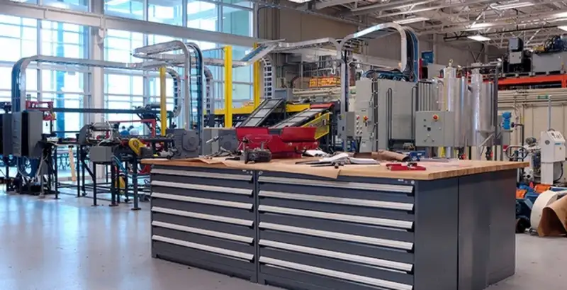 Custom Tool Storage: How Workbenches and Cabinets Improve Industrial Efficiency