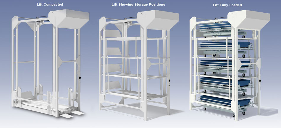 Bedlift storage units