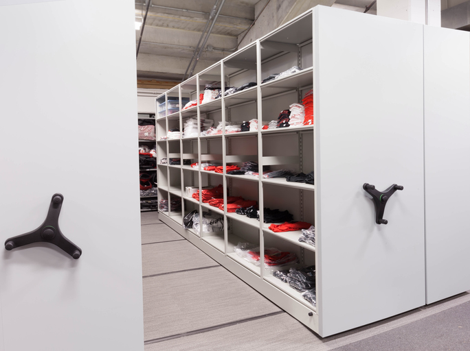 Mobile Shelving-Retail Storage