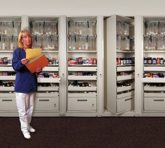 Rotary Cabinet-pharmaceutical-fulfillment