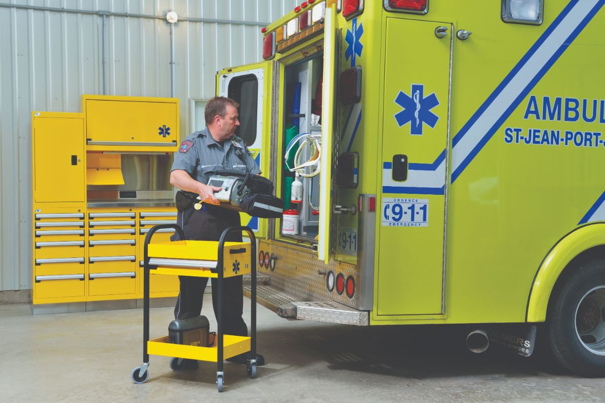 Rousseau-mobile tool cart-ambulance