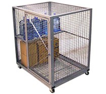 Mobile Wire Security Cage