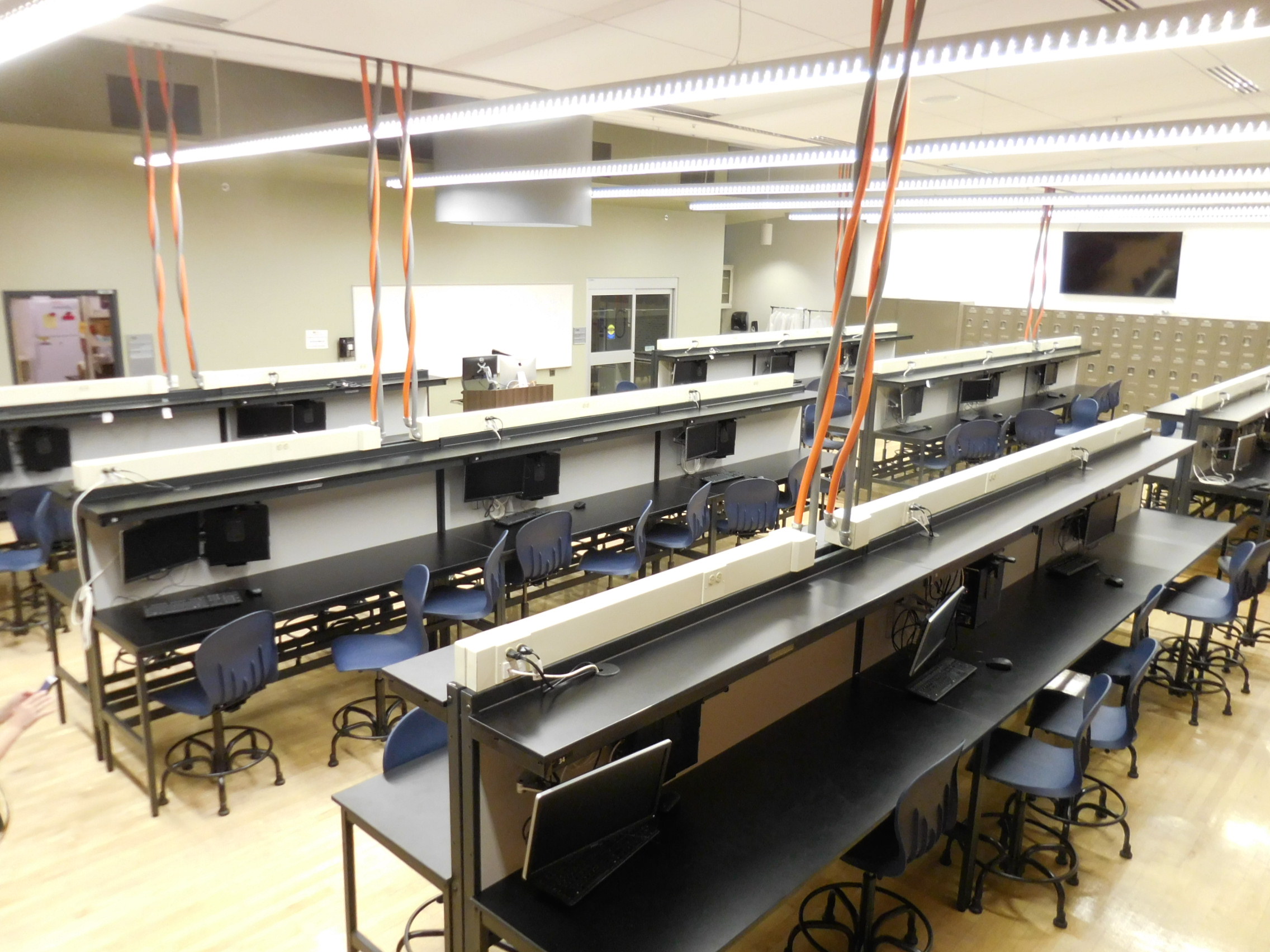 Millwork lab workbenches