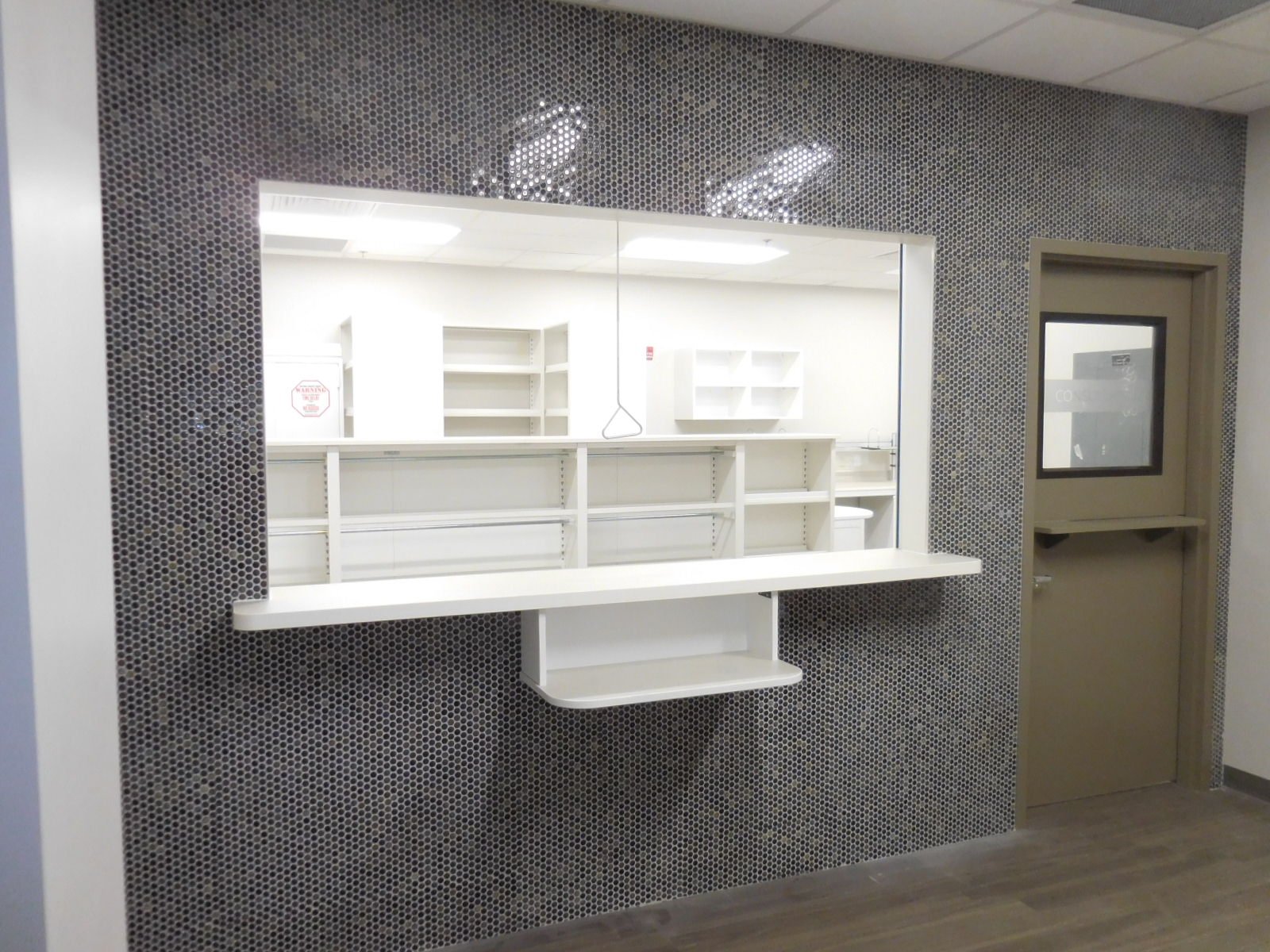 Millwork Service Counter w ADA Ledge