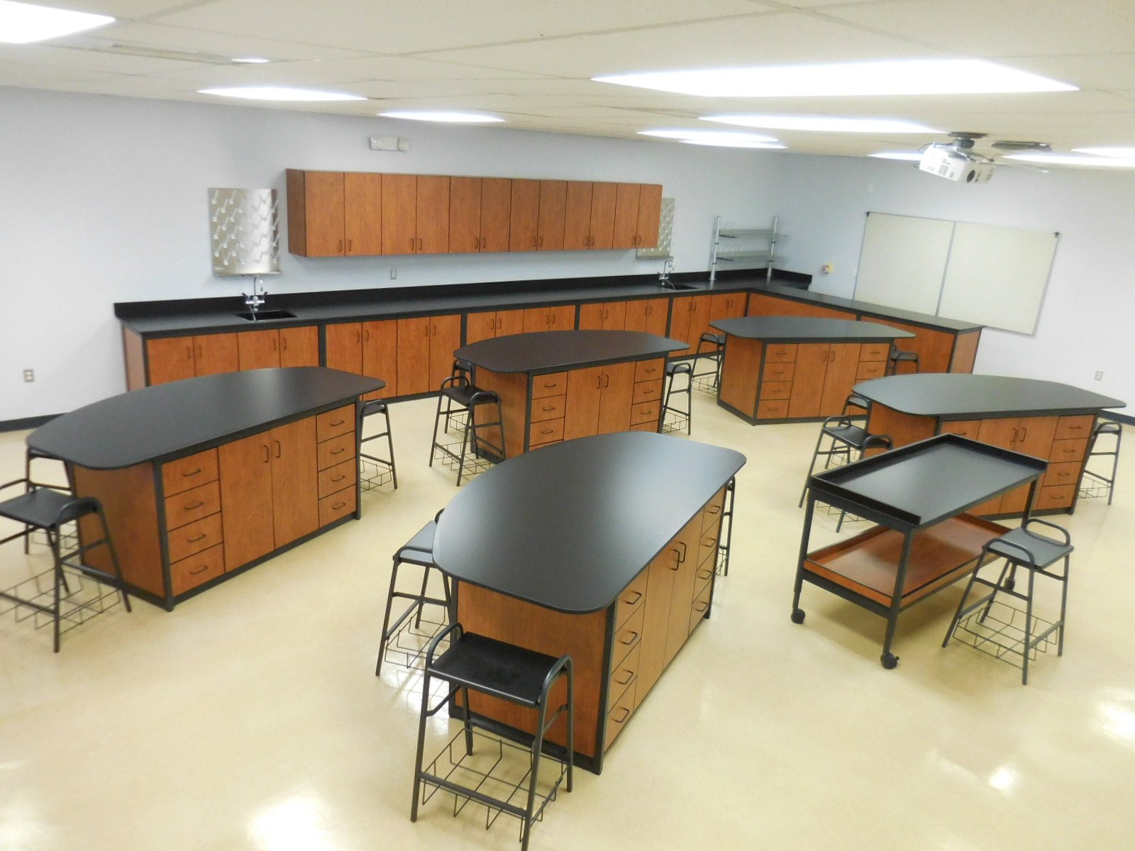 Chemistry Lab with Mobile Teacher Station