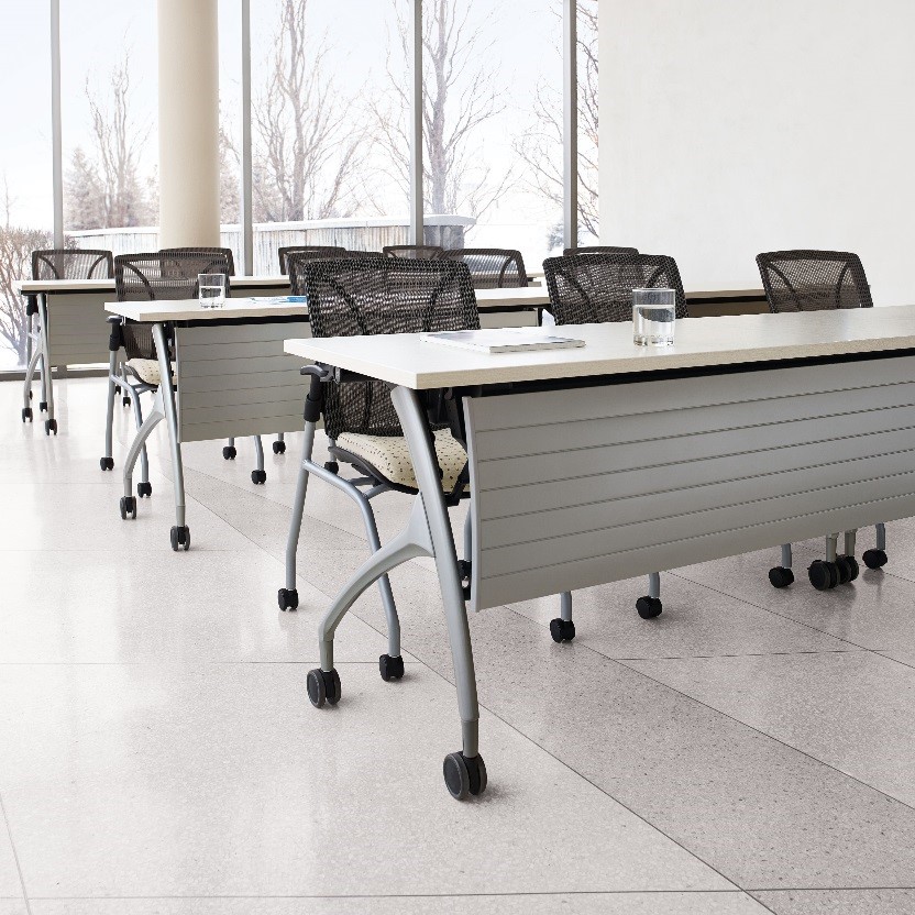 Classroom-training-meeting tables