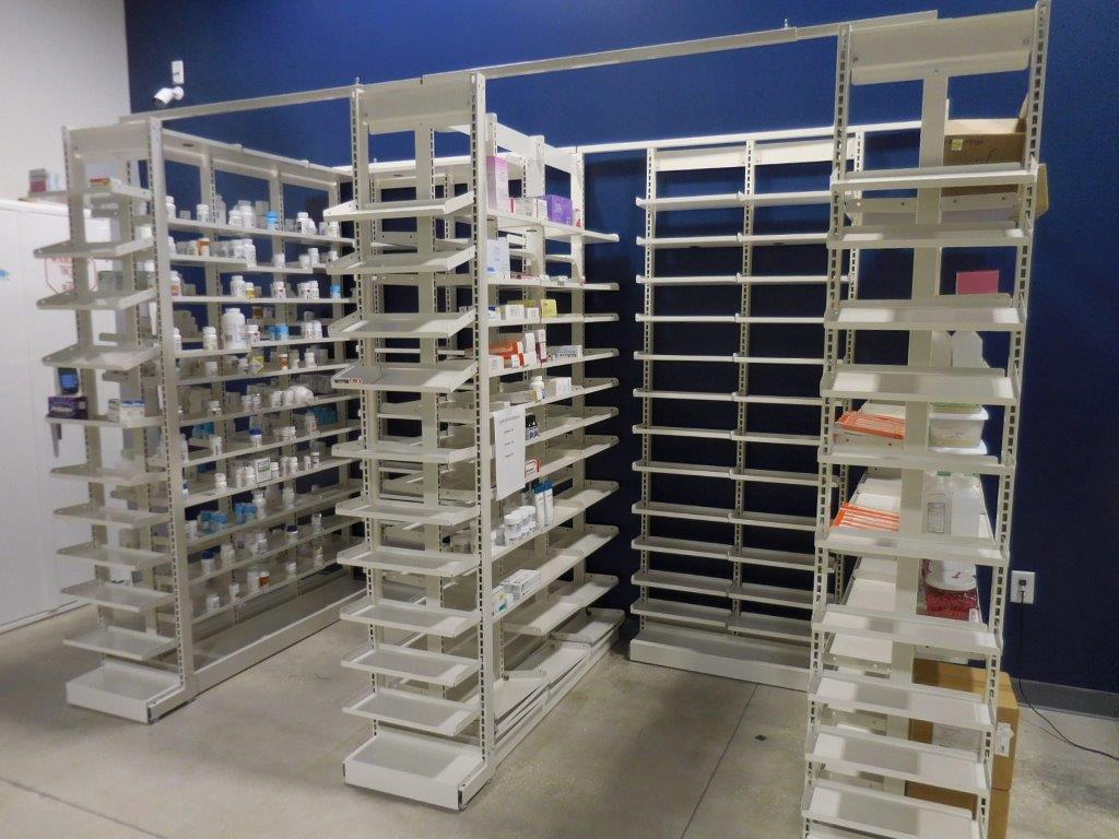 Pharmacy Storage-shelving