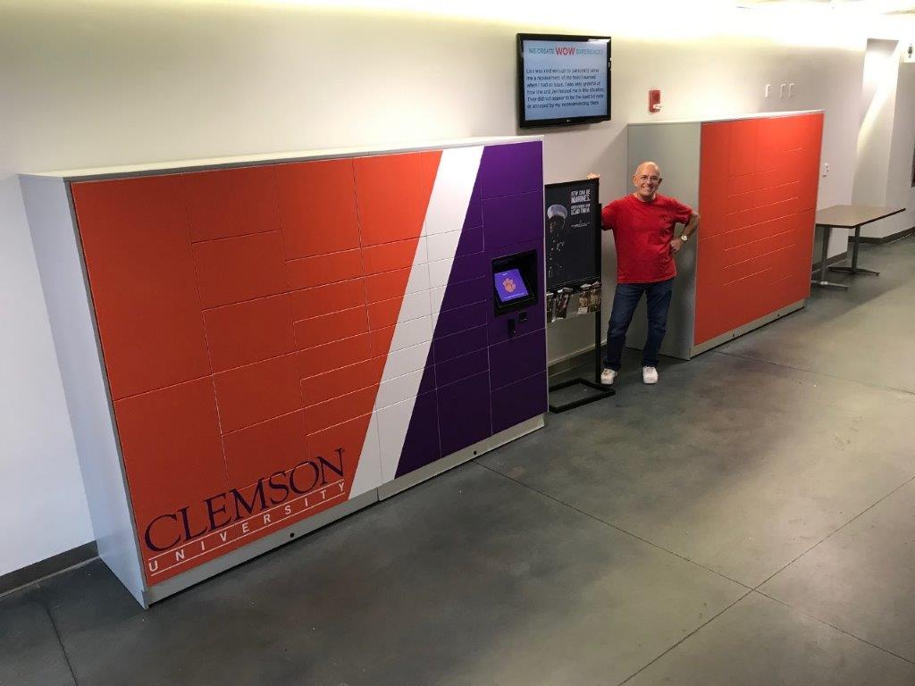 Clemson-Smart Parcel Lockers