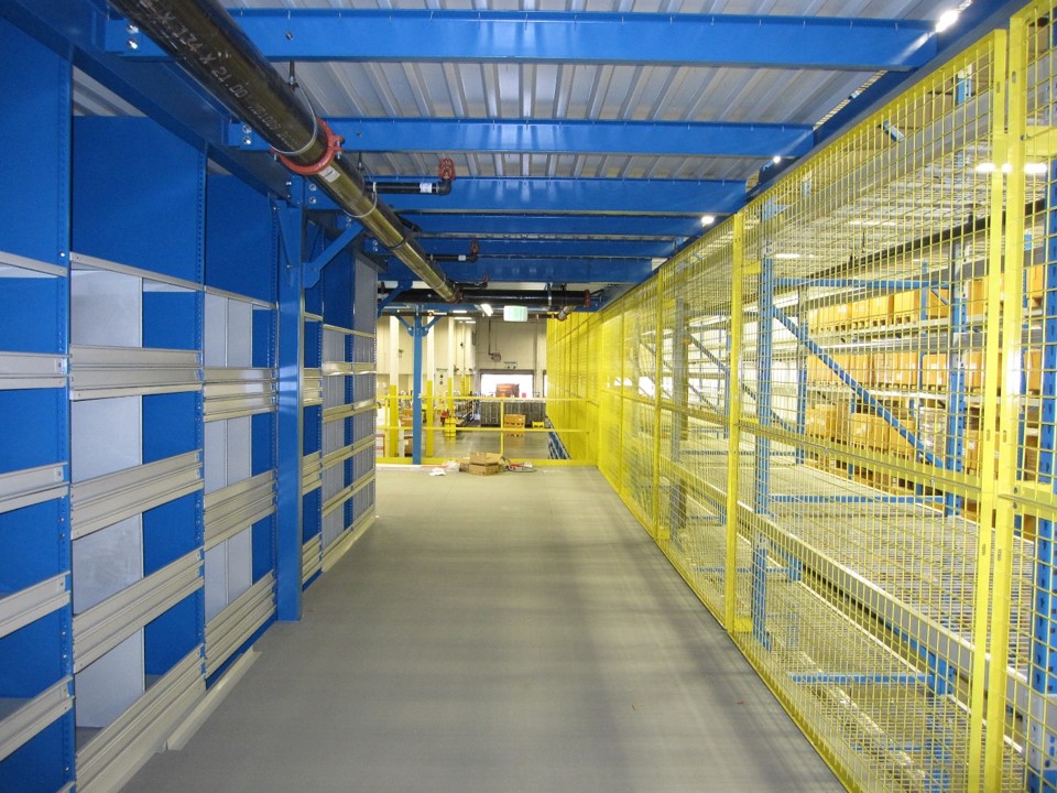 Submezzanine guarding