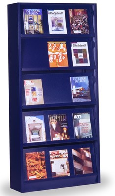 Case-type Shelving-periodical display