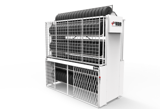 16-9 Tire Carousel Horizontal Security Gate